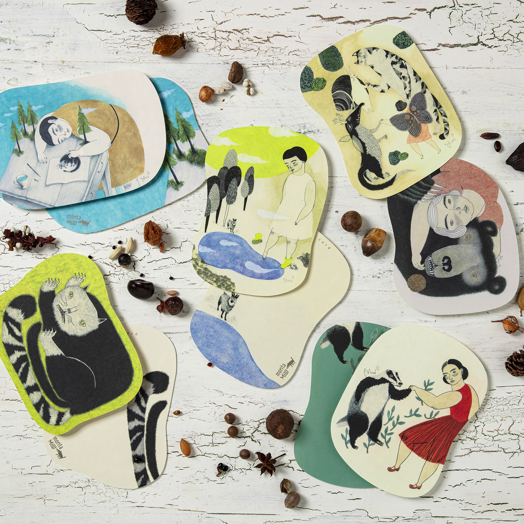 moritaMiWポストカード第6弾絶賛発売中